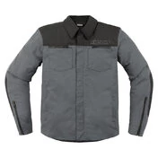 Icon Upstate Canvas CE Grey моторубашка серая