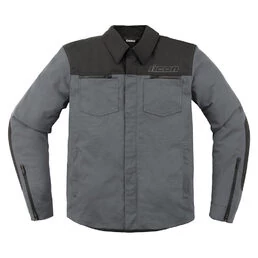 Icon Upstate Canvas CE Grey моторубашка серая
