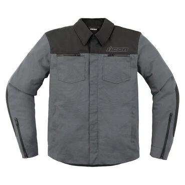 Icon Upstate Canvas CE Grey моторубашка серая