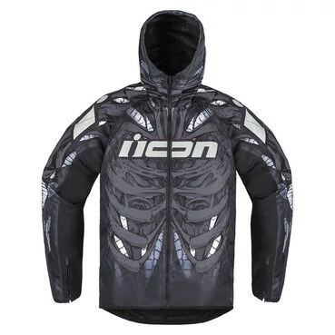 Icon Airform Manik'R Black мотокуртка черная