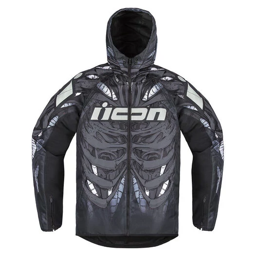 Icon Airform Manik'R Black мотокуртка черная