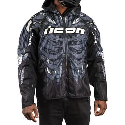 Icon Airform Manik'R Black мотокуртка черная