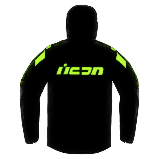 Icon Airform Manik'R Green мотокуртка зеленая
