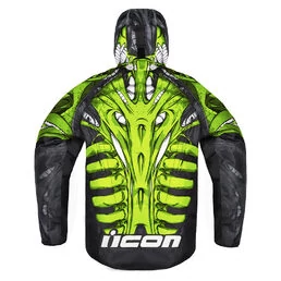 Icon Airform Manik'R Green мотокуртка зеленая