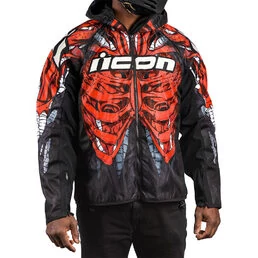 Icon Airform Manik'R Red мотокуртка красная
