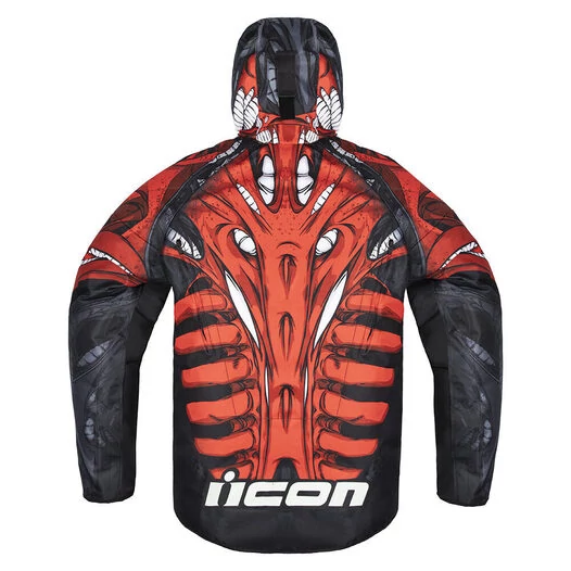 Icon Airform Manik'R Red мотокуртка красная