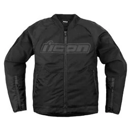 Icon Overlord 3 CE Black мотокуртка черная