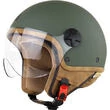 Motocubo 721 ANT Matt Green Motorcycle Jet Мотошлем (размер: xl)