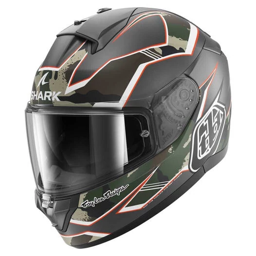 SHARK Ridill 2 Matrix full face helmet Anthracite / Green / Chocolat