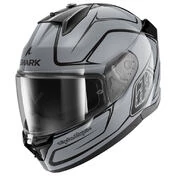 SHARK D-Skwal 3 Drone full face helmet Silver / Black / Silver
