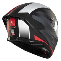 MT Helmets Thunder 4 SV Threads full face helmet Красно-черный