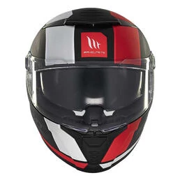 MT Helmets Thunder 4 SV Threads full face helmet Красно-черный