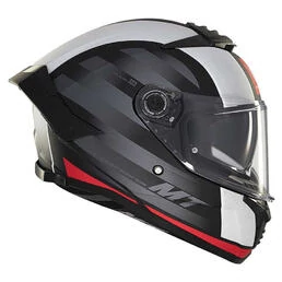 MT Helmets Thunder 4 SV Threads full face helmet Красно-черный