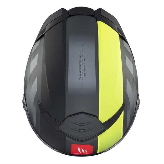MT Helmets Thunder 4 SV Threads full face helmet Зеленый