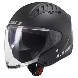 LS2 OF600 Copter II open face helmet Черный