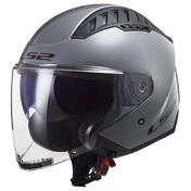 LS2 OF600 Copter II open face helmet Nardo Grey
