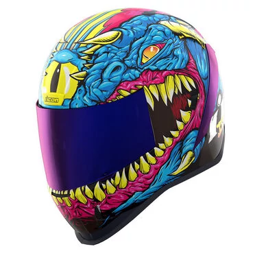 Icon Airform MIPS Kryola Kreep Blue мотошлем синий