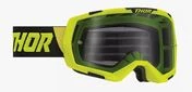 Маска эндуро Thor Regiment Lime/Black желтая