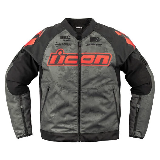 Icon Overlord 3 Magnacross CE Grey мотокуртка серая (размер: s)