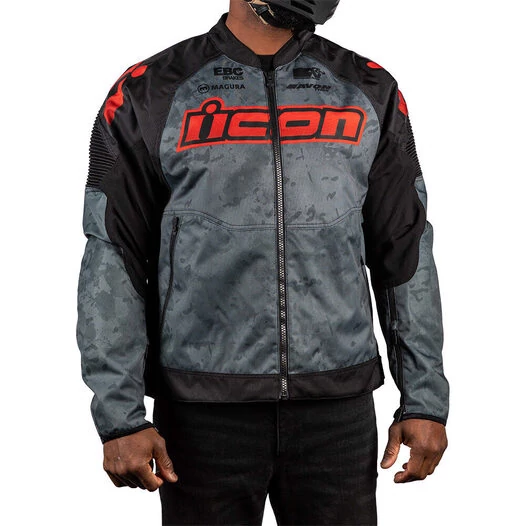 Icon Overlord 3 Magnacross CE Grey мотокуртка серая (размер: s)
