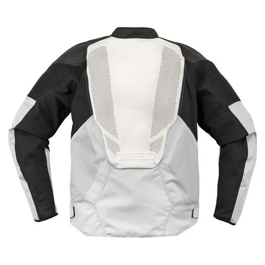 Icon Overlord 3 Leather White мотокуртка белая (размер: m)