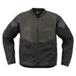 Icon Overlord 3 Leather Black мотокуртка черная (размер: 3xl)