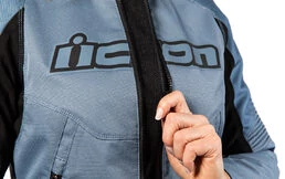 Icon Overlord 3 Wmn CE Blue мотокуртка голубая