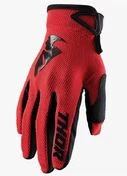 Thor Youth Sector Red/Black мотоперчатки кроссовые детские красные