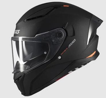 AXXIS FF130SV Panther SV Solid Matt Black мотошлем черный матовый
