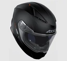 AXXIS FF130SV Panther SV Solid Matt Black мотошлем черный матовый