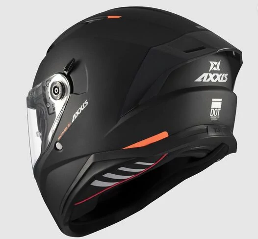 AXXIS FF130SV Panther SV Solid Matt Black мотошлем черный матовый (размер: m)