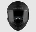 AXXIS FF130SV Panther SV Solid Matt Black мотошлем черный матовый (размер: m)