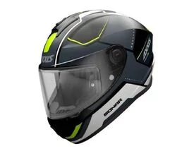 AXXIS FF112C Draken S Sonar Matt Fluor Yellow мотошлем интеграл желтый матовый
