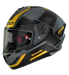 AXXIS FF112C Draken S Sonar Matt Yellow мотошлем интеграл желтый матовый