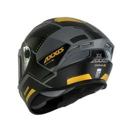 AXXIS FF112C Draken S Sonar Matt Yellow мотошлем интеграл желтый матовый