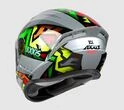 AXXIS FF112D Draken S Jolly Gloss Gray мотошлем интеграл серый