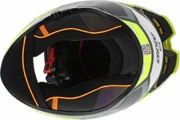 AXXIS FF122 Hawk SV EVO Ixil Matt Fluor Yellow мотошлем желтый матовый