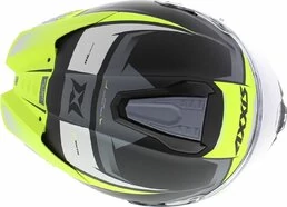 AXXIS FF122 Hawk SV EVO Ixil Matt Fluor Yellow мотошлем желтый матовый