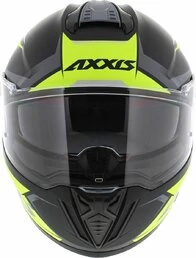 AXXIS FF122 Hawk SV EVO Ixil Matt Fluor Yellow мотошлем желтый матовый