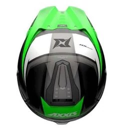 AXXIS FF122 Hawk SV EVO Ixil Matt Green мотошлем зеленый матовый