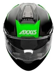 AXXIS FF122 Hawk SV EVO Ixil Matt Green мотошлем зеленый матовый
