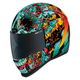 Icon Airform MIPS Munchies мотошлем голубой