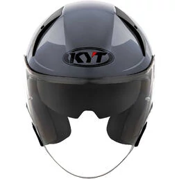 KYT TTR-JET PLAIN Jet Motorcycle Мотошлем Grey