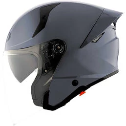 KYT TTR-JET PLAIN Jet Motorcycle Мотошлем Grey