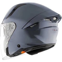 KYT TTR-JET PLAIN Jet Motorcycle Мотошлем Grey