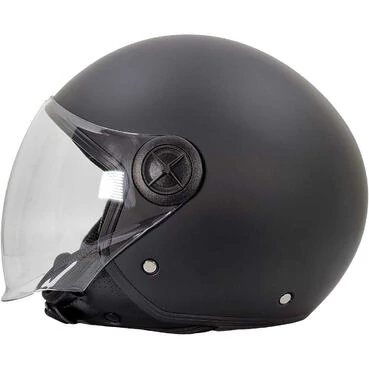 Bhr 832 Minimal Matt Black Jet Motorcycle Мотошлем