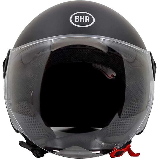 Bhr 832 Minimal Matt Black Jet Motorcycle Мотошлем