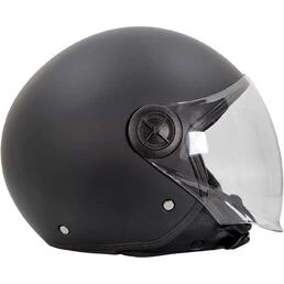 Bhr 832 Minimal Matt Black Jet Motorcycle Мотошлем