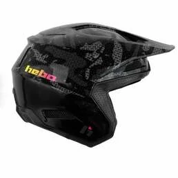 HEBO Zone Pro Kamu open face helmet Черный
