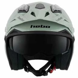 HEBO Zone 5 Mono V6 open face helmet Зеленый